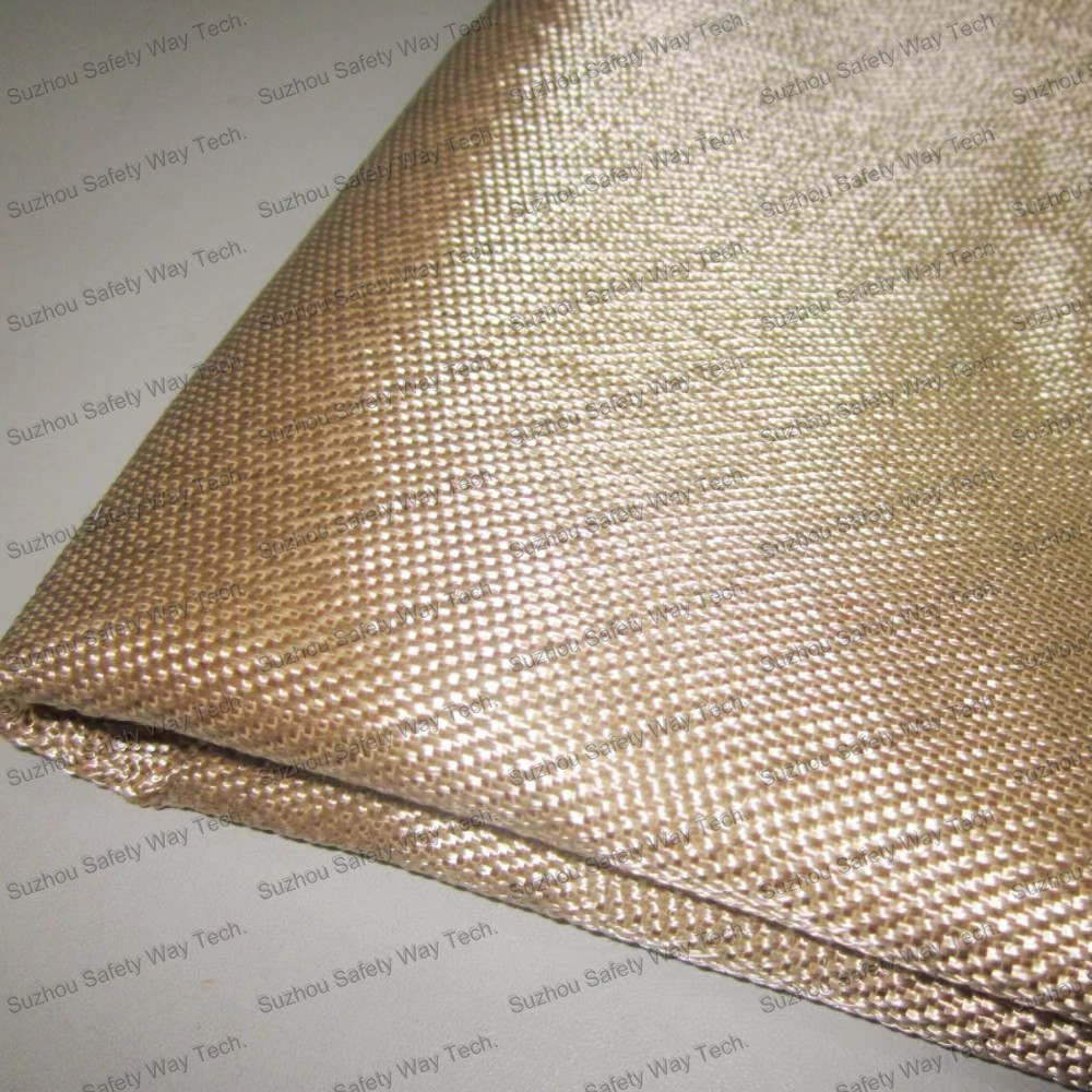 Heat treated fiberglass cloth